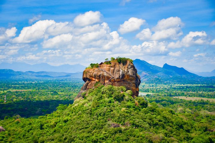 Climbing Sigiriya Rock