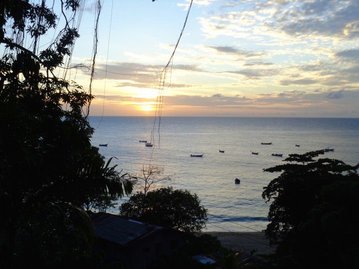Castara Bay, Castara Retreats, Tobago.