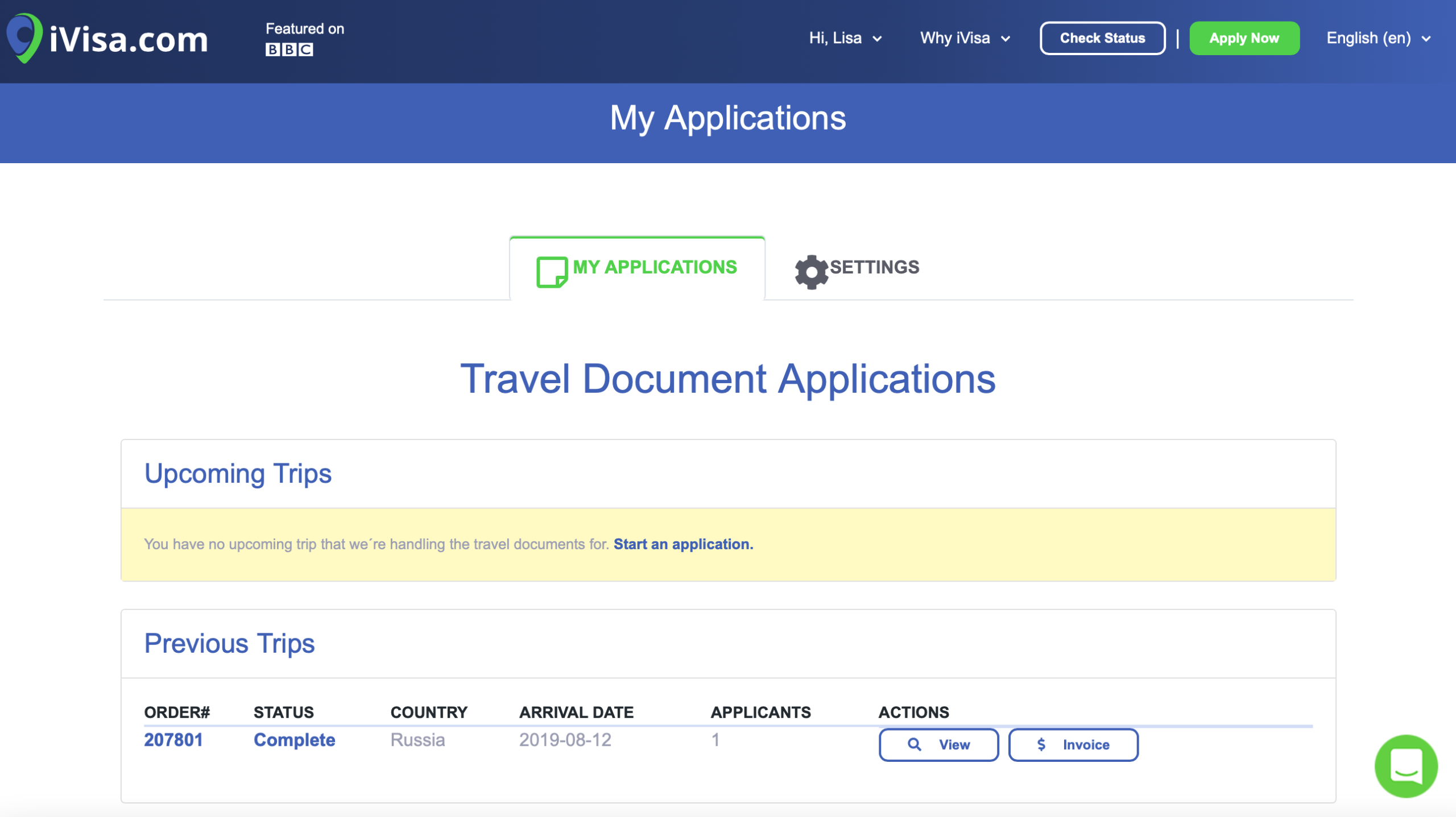 iVisa review