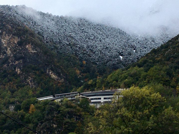 A beautiful view of the mountains in Andorra.