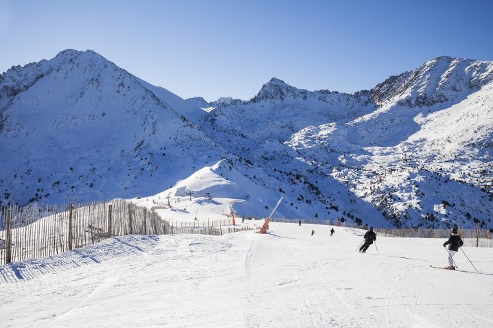 Ski resort in Andorra.