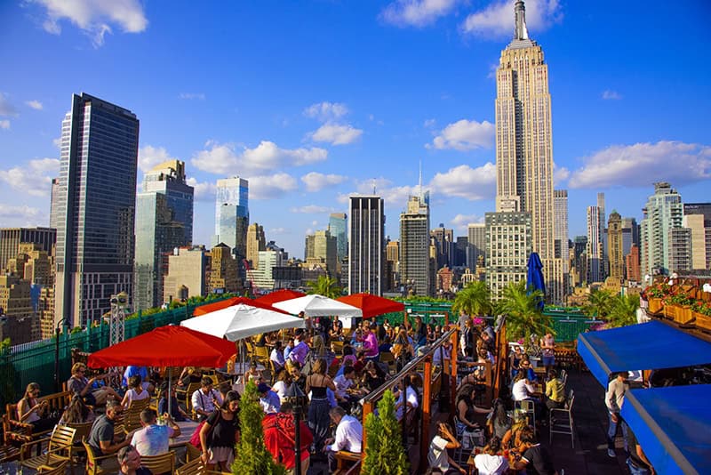 230 Fifth serves the best bottomless brunch in NYC.