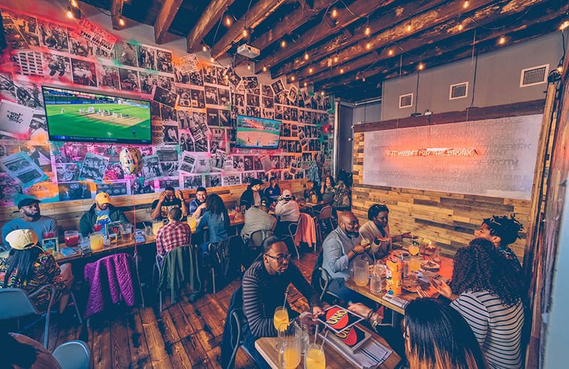 The Bronx Public serves the best bottomless brunch in NYC.