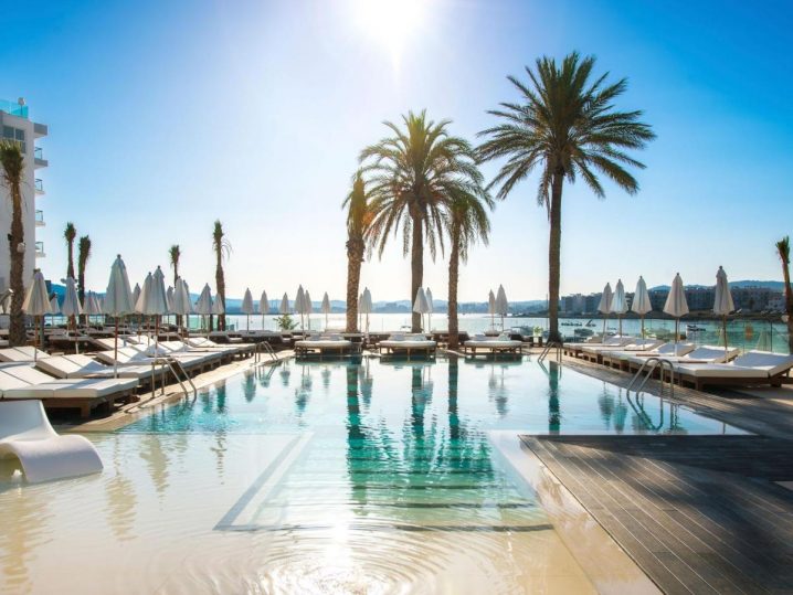 Swimming pool at Amàre Beach Hotel Ibiza Adults Only